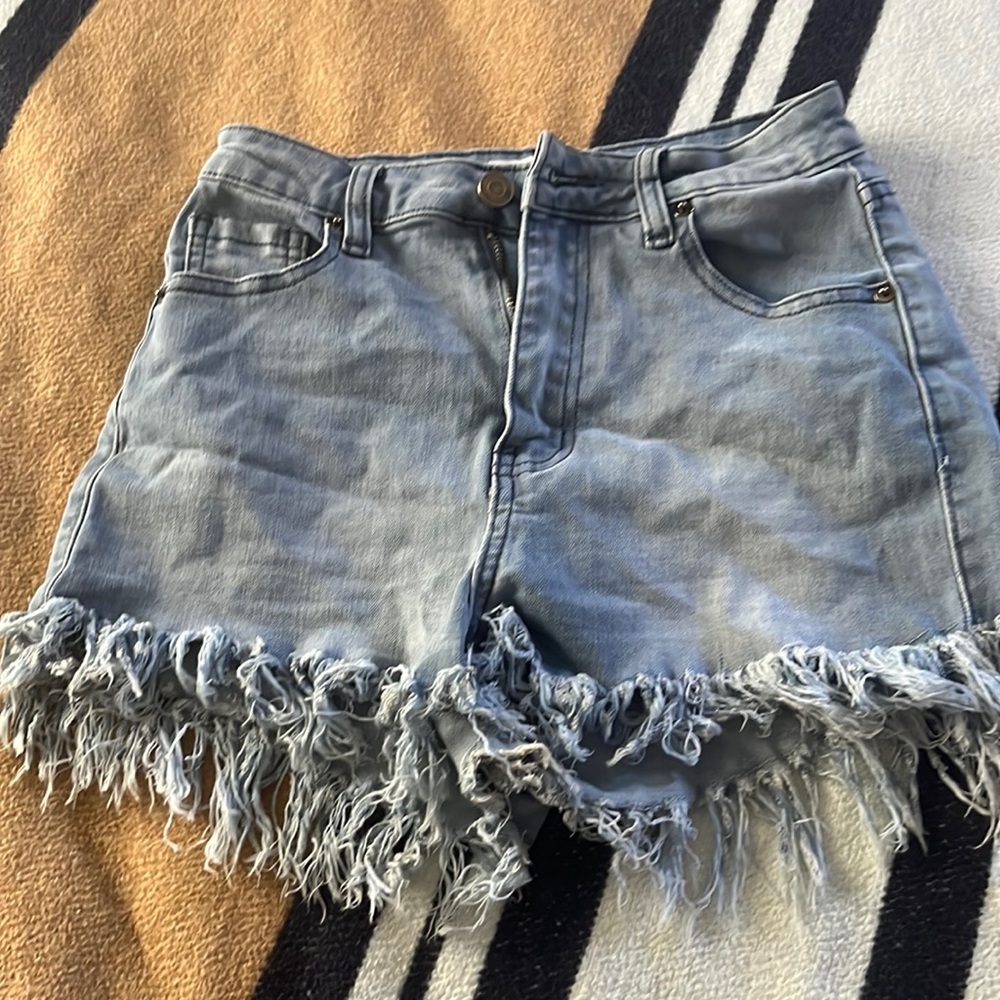 Very cute jean shorts run small